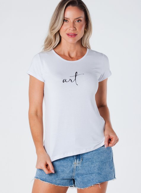 04 t shirt baby look estampa art viscolycra preta