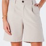 02 bermuda toque de linho com ziper e elastico traseiro zoe cru