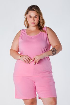 02 regata plus size basica ajustada viscolycra rosa brenda