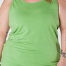 01 regata plus size basica ajustada viscolycra verde brenda