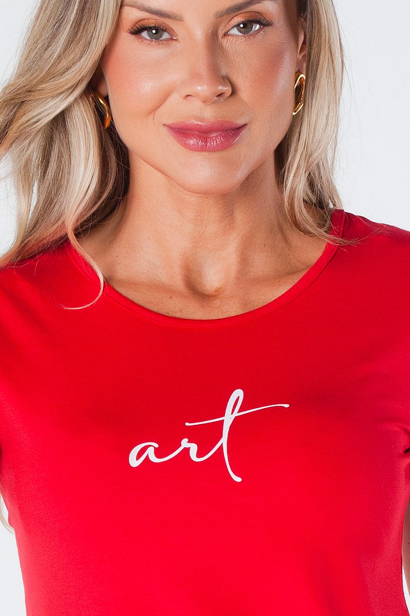 02 t shirt baby look estampa limoncello viscolycra bege