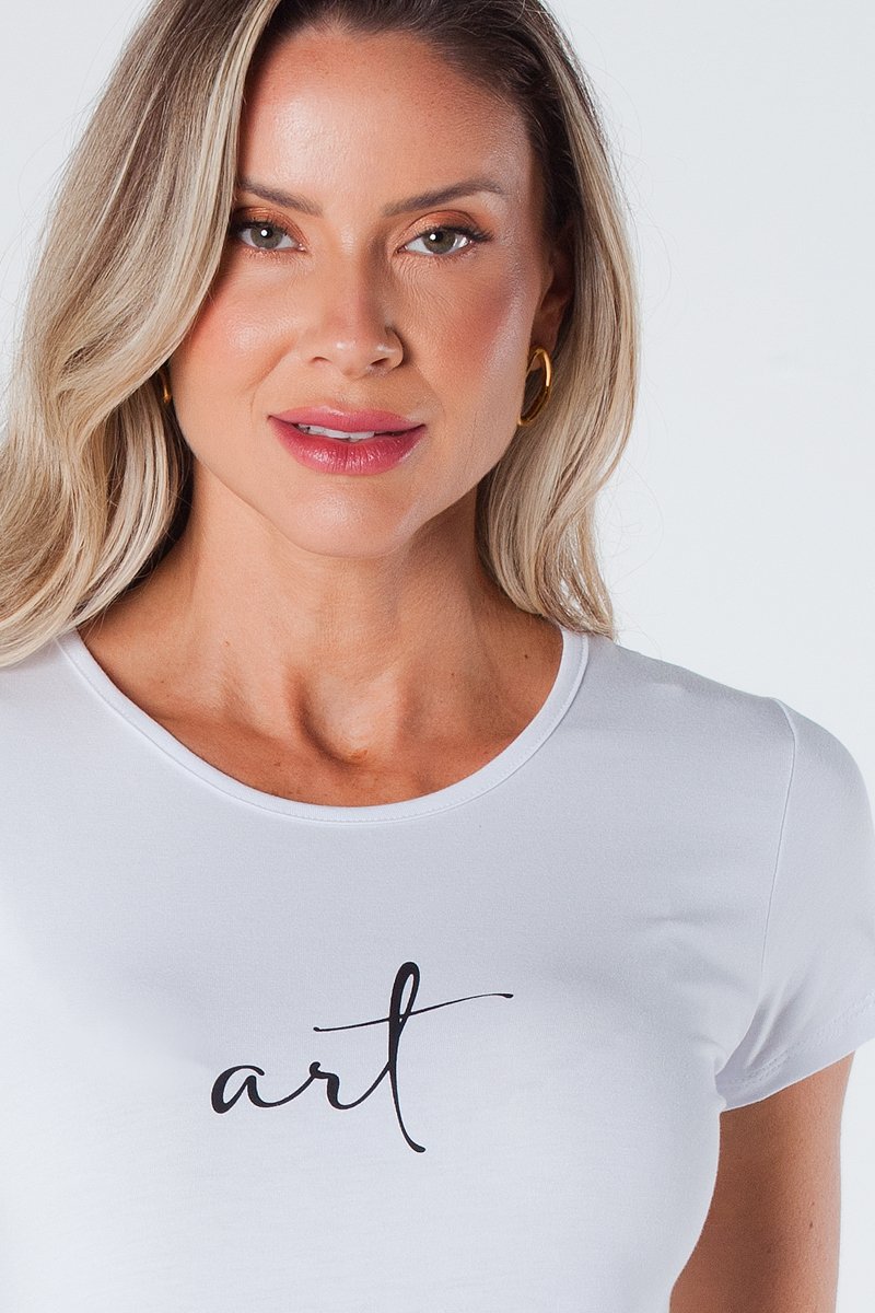 05 t shirt baby look estampa limoncello viscolycra bege