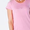 16 t shirt baby look estampa amore com aplique de flor viscolycra bege