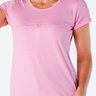 17 t shirt baby look estampa amore com aplique de flor viscolycra bege