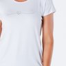 20 t shirt baby look estampa amore com aplique de flor viscolycra bege
