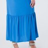 02 vestido midi plus size com alca larga e barra com babado azul paola