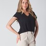05 blusa em crepe decote v preta nina