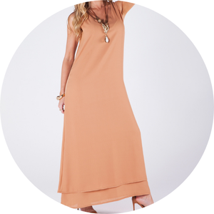 04 vestido longo sem mangas decote v forrado preto stella