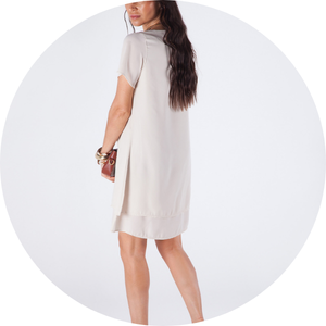 06 vestido curto com manga forrado off white vitta