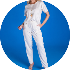 12 calca com ziper e elastico traseiro bolso faca funcional azul fresh